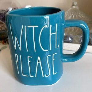 ‘Witch Please’ Teal Mug - Rae Dunn Halloween 2022